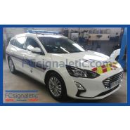 Kit sérigraphie balisage Douane pour véhicule léger et petits utilitaires Kit sérigraphie balisage Douane pour véhicule léger et petits utilitaires