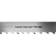 Lame de scie à ruban polyvalente aiguisée en carbure Bahco - 3868 Carbide Triple Set® TSS - Sur mesure