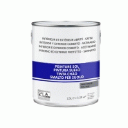 Peinture sol extérieur / intérieur gris foncé satiné 2.5 l