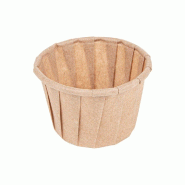 Pot en papier ingraissable 30ml naturel Ø4,2x3cm - par 250
