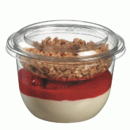 Pot rPET transparent 300 ml - par 45