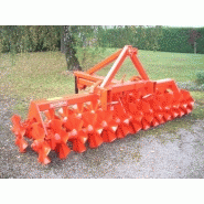 Rouleau frontal RPD 605 repliable - Quivogne - largeur 6,05m, double rangée de disques ondulés Rouleau frontal RPD 605 repliable - Quivogne - largeur 6,05m, double rangée de disques ondulés