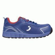 Safety Jogger - Baskets de sécurité basses avec embout extra large anti-perforation AAK bleu et orange S1PS Bleu /Orange Taille 41 - 41 matière syn
