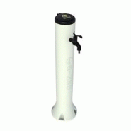 Sined Fontaine de jardin blanche Triton - raccordement rapide des tuyaux - Diamètre 15 cm - Hauteur 100 cm - polyéthylène résistant UV Sined Fontaine de jardin blanche Triton - raccordement rapide des tuyaux - Diamètre 15 cm - Hauteur 100 cm - polyéthylène résistant UV