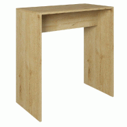 Table pont Vertigo chêne clair 94x50x100cm