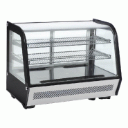 Vitrine de présentation réfrigérée à poser +2/+12°c avec éclairage ... - PKATRIN-3