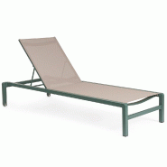 Bain de soleil empilable avec roues Konnor Balsam 78 x 195 x 90 - par 4