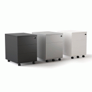 Caisson à roulettes pour bureau - blanc,1-tiroir-1-tiroir-ds Caisson à roulettes pour bureau - blanc,1-tiroir-1-tiroir-ds