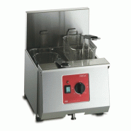 Friteuse professionnelle pour comptoir 2 paniers électrique 9,5l av... - PFF-652001