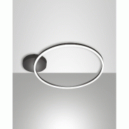GIOTTO plafonnier LED moderne 36W noir 3508-61-101 Fabas Luce - noir 8019282508083