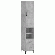 Helloshop26 - Buffet bahut commode armoire meuble de rangement organisateur cuisine salle de séjour salon haut 34,5 x 34 x 180 cm 02_0034407 - 300021 Helloshop26 - Buffet bahut commode armoire meuble de rangement organisateur cuisine salle de séjour salon haut 34,5 x 34 x 180 cm 02_0034407 - 300021