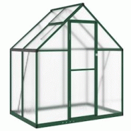 Helloshop26 - Serre tente abri plante fleur légumes avec cadre de base 169 x 114 x 195 cm aluminium vert 02_0044485 - 3000220197860 Helloshop26 - Serre tente abri plante fleur légumes avec cadre de base 169 x 114 x 195 cm aluminium vert 02_0044485 - 3000220197860