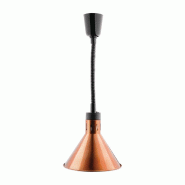 Lampe chauffante conique rétractable Buffalo finition cuivre | Buffalo - DY463