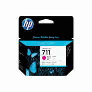 Pack de 3 Cartouches d'encre DesignJet HP 711 Magenta 29 ml - Compatible gamme DesignJet HP T100 & T500