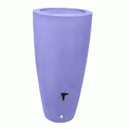 PLAST'UP ROTOMOULAGE Pot conique récupérateur d'eau de pluie aérien 200l - LAVANDE - violet 0750122560349