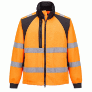 Portwest Veste de travail WX2 Eco Hi-Vis Orange/Noir L - L orange multi-matériau 5036108410477