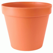 Prosperplast - Pot GLINKA 9,4 L - 30x30x26 cm, coloris Terre cuite - orange plastique polypropylène ZA3331
