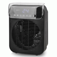 Radiateur soufflant Emerio – Jusqu’à 20 m² – 2 niveaux de chauffe – Thermostat réglable – Écran numérique – FH-215085.1 Noir - noir 7333282033200