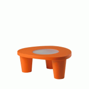 Table basse low lita de SLIDE - orange