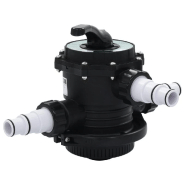 Vidaxl soupape à multi-voies pour filtre à sable abs 1,5" 6 voies 91730 Vidaxl soupape à multi-voies pour filtre à sable abs 1,5" 6 voies 91730