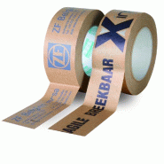 Adhésif personnalisable PVC solvant kraft  x144  impres.1 couleur 50x50m