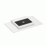 Applique Murale Led Pla Xl Noir 35W Avec Interrupteur Cct 2700 K/3200 K/4000K En Aluminium, Éclairage Haut - Beneito & Faure - noir 8436590213391