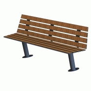 Banc public en bois buton industries bc 31 Banc public en bois buton industries bc 31