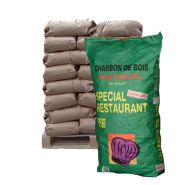 Charbon de bois - carbobois - 10kg - 40 sacs/palette