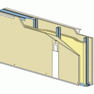 Cloison knauf métal acoustique kma 33 300/100-35 - ks 13/kh 13/khd 13-knauf