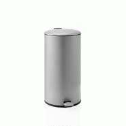 Collecteur à déchets / Poubelle CLEAN STEP 2 30 gris hjh OFFICE - gris métal 741209