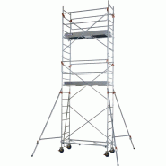 Echafaudage roulant acier - rollstar - longueur 2m05 - gc monobloc - DUARIB ld | 8320032_0
