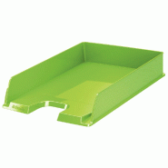 Esselte Lot de 10 Corbeille à courrier Europost Vivida A4+, coloris vert - vert 623927