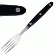 Fourchettes à viande manche noir | Olympia - C135