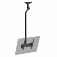 KIMEX Support TV plafond inclinable 1 écran portrait 43''- 75'' Hauteur 175cm noir - noir 3700685426368 KIMEX Support TV plafond inclinable 1 écran portrait 43''- 75'' Hauteur 175cm noir - noir 3700685426368