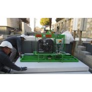 Palonnier à ventouse pour pose de dalles en pierre ou béton - Capacité jusqu'à 3500 kg - En vente ou location Palonnier à ventouse pour pose de dalles en pierre ou béton - Capacité jusqu'à 3500 kg - En vente ou location
