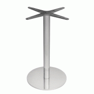 Pied de table rond en acier inoxydable | Bolero - GK992