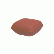 Pouf design in & out PILLOW - argile