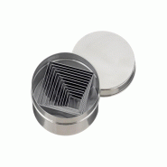 Schneider Emporte-pièce - Découpe décorative en set "Carré", 9 pièces, hauteur : 30 mm, acier inoxydable - inox 199641