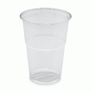 Shaker pour dessert 40/55 cl Ø9,5x12,6 cm rPET transparent - par 50