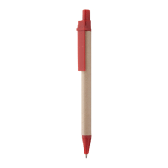 Stylo en papier et plastique recyclé - Encre noire - Couleur naturelle - 5g Stylo en papier et plastique recyclé - Encre noire - Couleur naturelle - 5g