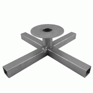 Support en croix pour broche kebab - Ø max 30 mm