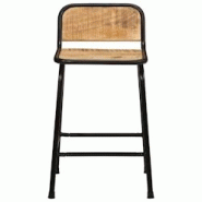 VidaXL Tabourets De Bar Lot De 2 Pcs Bois Massif Manguier Brut - 4013534 VidaXL Tabourets De Bar Lot De 2 Pcs Bois Massif Manguier Brut - 4013534