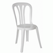 CHAISE BLANCHE POLYPRO EMPILABLE CHAISE BLANCHE POLYPRO EMPILABLE