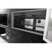 Comptoir réfrigéré Morris Combisteel - 7486.0070 - 4 longueurs - froid statique - éclairage LED - affichage numérique_1