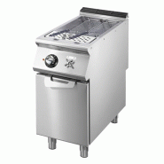 Cuiseur à pâtes électrique inox sur armoire - capacité 40 l puissan... - PVS7040CPES