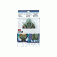 DEMI MASQUE KIT ANTIGAZ A2P3 KRATON S.6000 T.MOY. DEMI MASQUE KIT ANTIGAZ A2P3 KRATON S.6000 T.MOY.