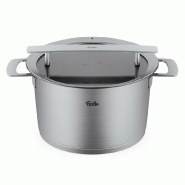 Fissler - Collection Phi - Pot haut avec couvercle en verre 24 cm - 4009209393438