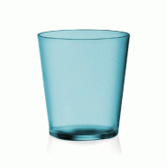 Gobelet Tumbler réutilisable acrylique bleu 30 cl - par 20