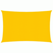 Helloshop26 - Voile d'ombrage 160 g/m² 3 x 4 m PEHD jaune 02_0009126 - jaune 3000488247765