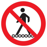 Panneaux rigides ronds 420 mm interdictions obligations - PNRPSC-TL05/IMTP_0